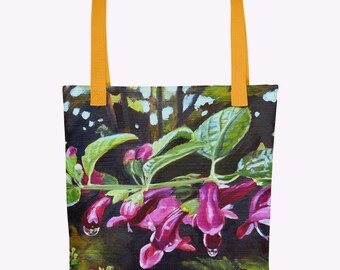 Tote bag of native Hawaiian mint, Stenogyne calaminthoides. A perfect gift of aloha!