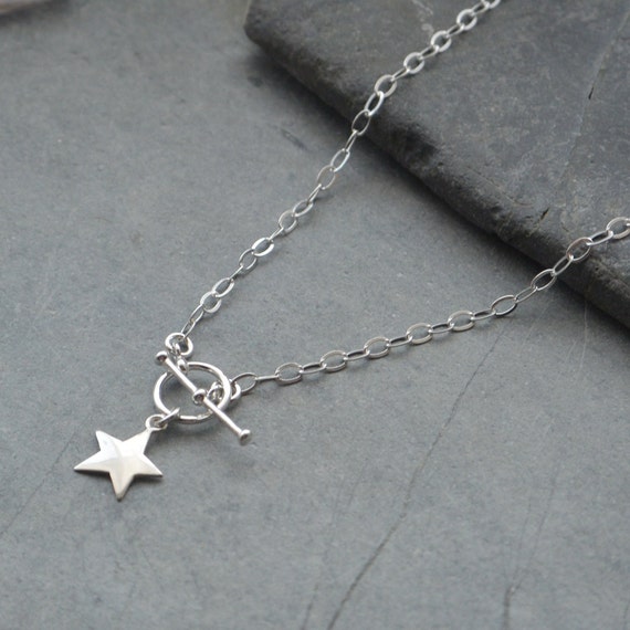 T bar 2024 clasp necklace
