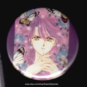 Nuriko von Fushigi Yugi - als Button oder Magnet