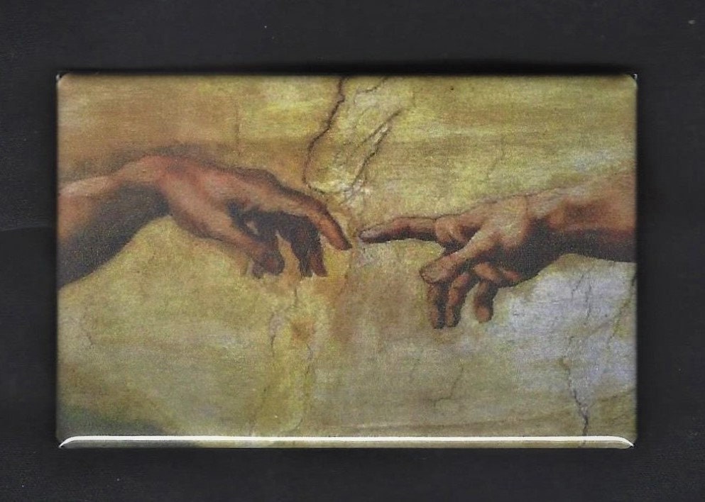 Tableau le doigt de dieu - 135 x 45 cm