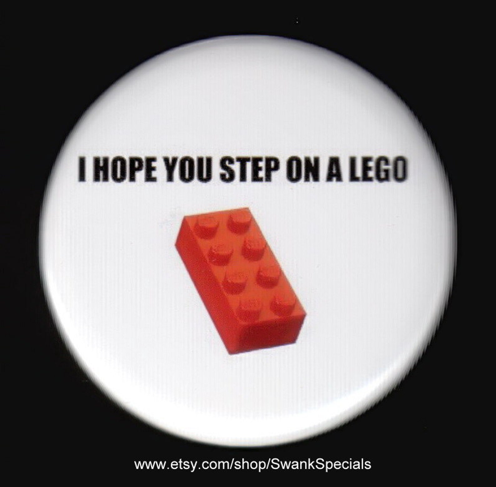 I Hope You Step on a Lego. Pinback Button or Magnet - Etsy