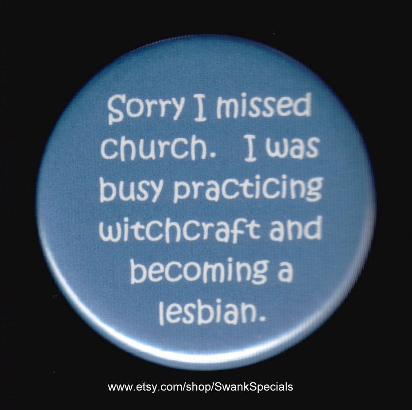 "Sorry I Haven't Been To Church" Bumper Sticker - 3x10", Vinyl, UV & Water Resistant, Made In USA