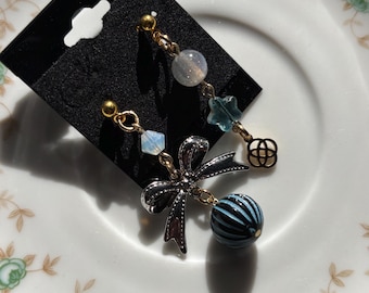 Genshin Freminet themed earrings