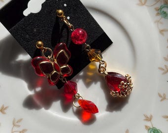 Genshin HuTao themed earrings