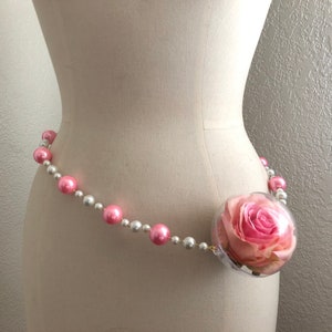 Rose pearl Belt