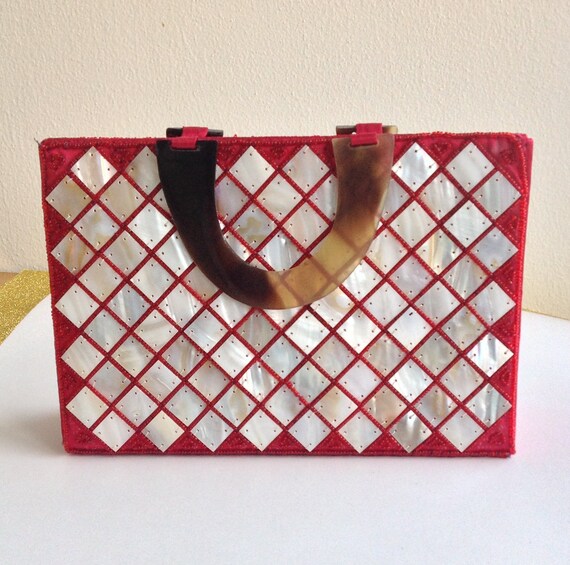 evening bag vintage bag retro handbag vintage hand
