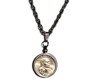 Vintage Sacagawea Coin Necklace