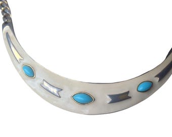 Vintage MCM 14" Choker: Signed Erwin Pearl, For Thin Necks