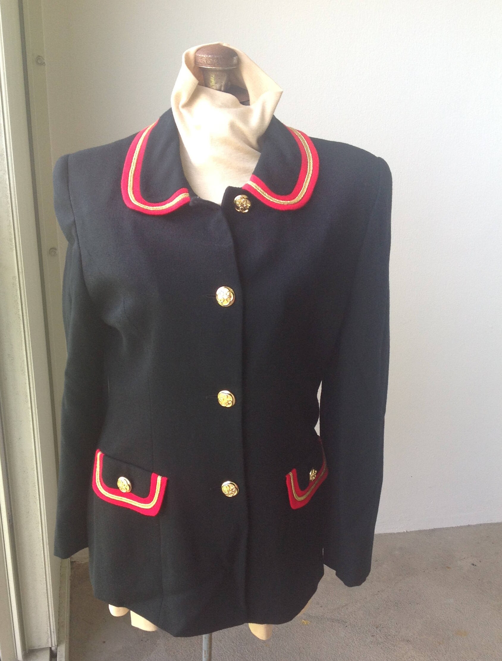 vintage wool blazer