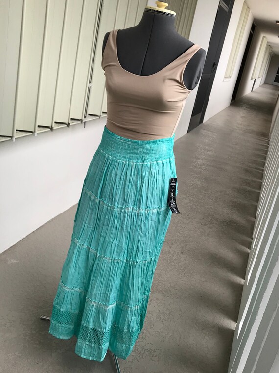 bohemian skirt summer trends summer finds vintage