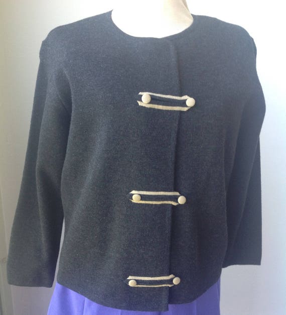boiled wool vintage sweater boutique sweater itali