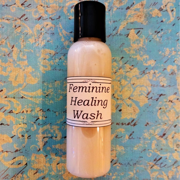 Feminine Relief Wash 2 oz. - Natural Feminine Care, Yoni Cleanser, Intimate Cleanser, Vaginal Irritation, Yoni Wash, Vaginitis Relief