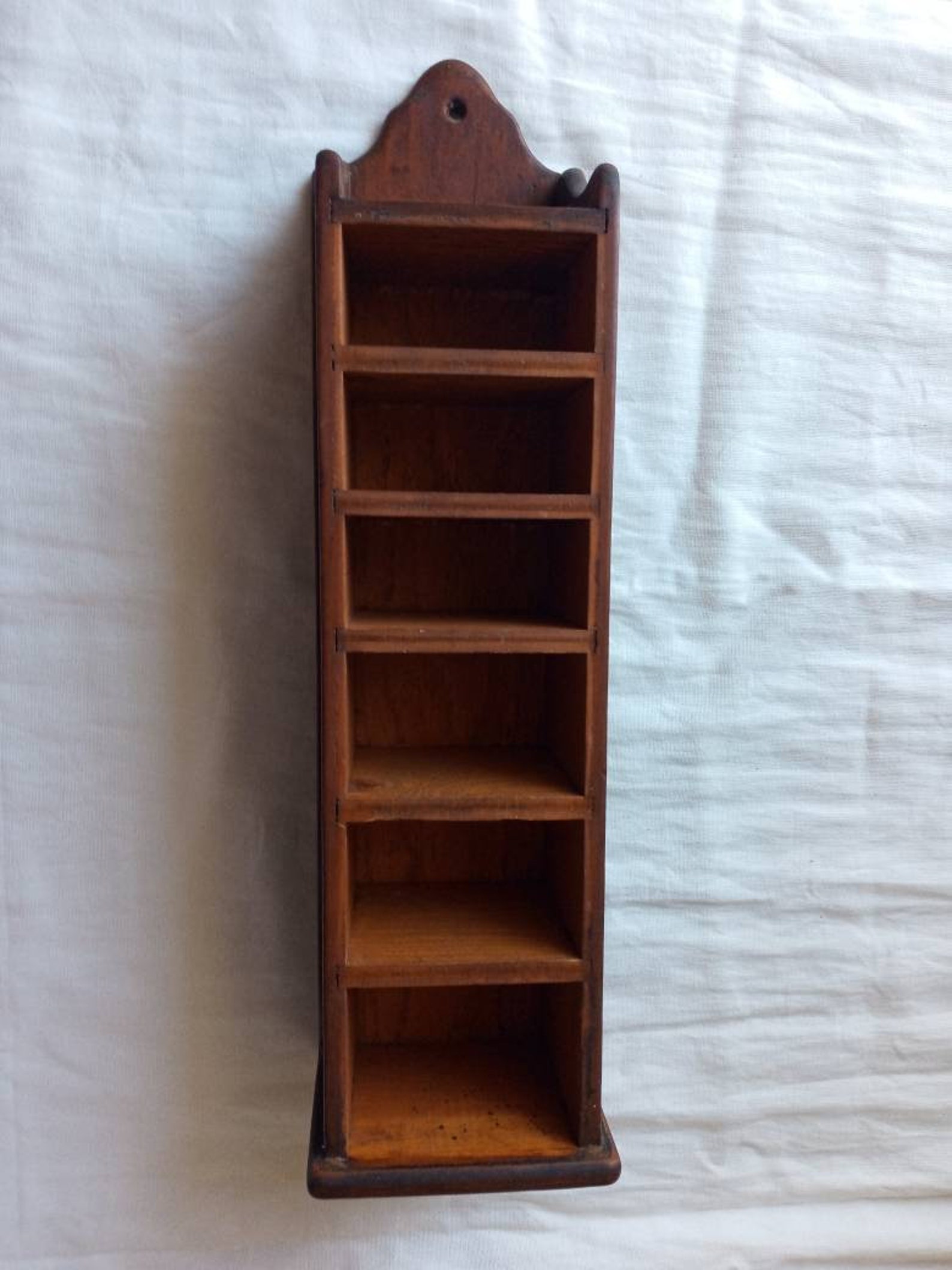 Vintage hanging wall shelf Etsy