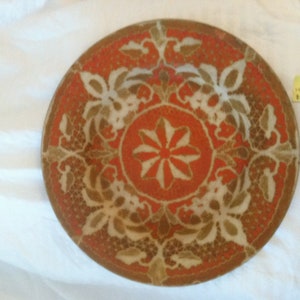 Harlan san clemente  Californie   lace flower 16&quot; large plate