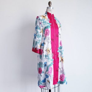 Vintage 70s/80s Evelyn Pearson Floral House Dress