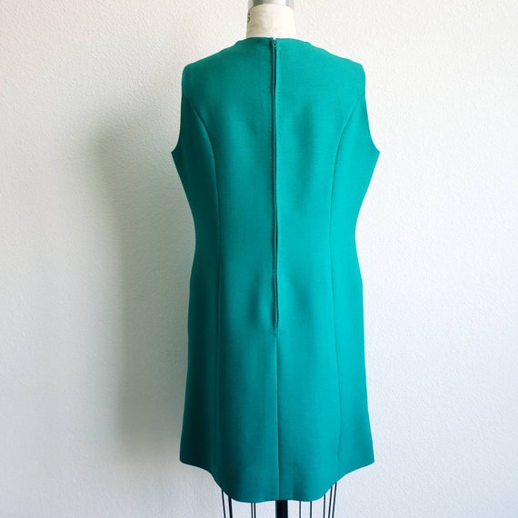 Vintage 60s/70s Benson Landes Forest Green Suit D… - image 8