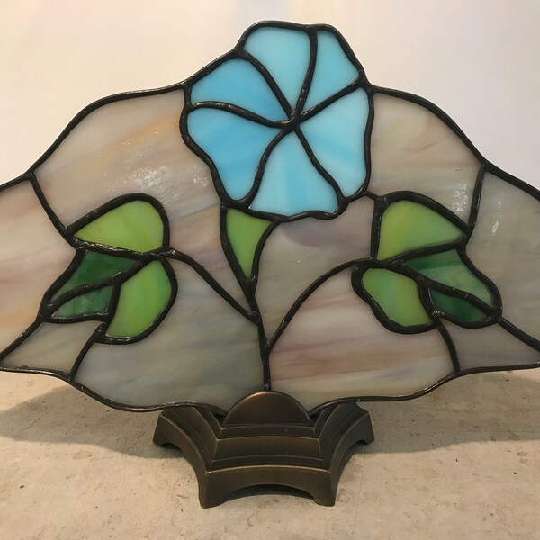 Fan Lamp Base for Stained Glass Etsy