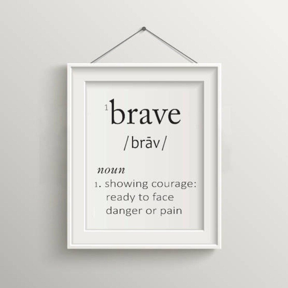 be brave meaning be brave meaning
