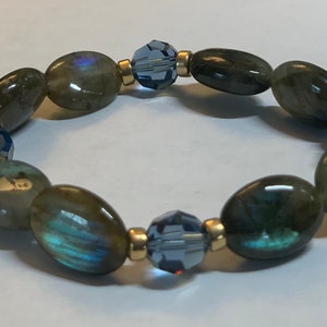 Allow & Receive Energy Infused Swarovski Crystal Healing Bracelet by Crystal Vibrations Jewelry