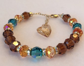 Animal Communication Energy Infused Swarovski Crystal Bracelet by Crystal Vibrations Jewelry