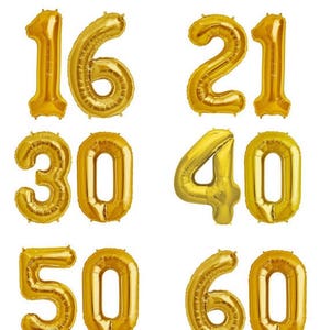 34 Zoll Meilenstein Geburtstag Jubiläum Anzahl Folie Luftballons Banner Girlande Partei Dekor (0f set 2)