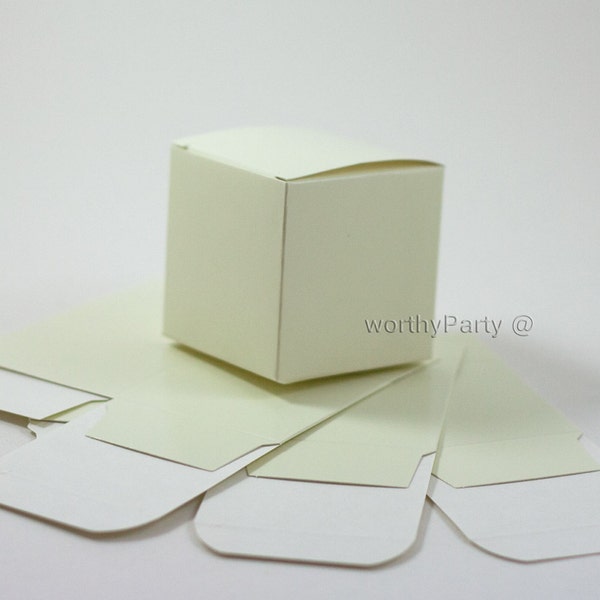 Ivory Favor Boxes - Etsy