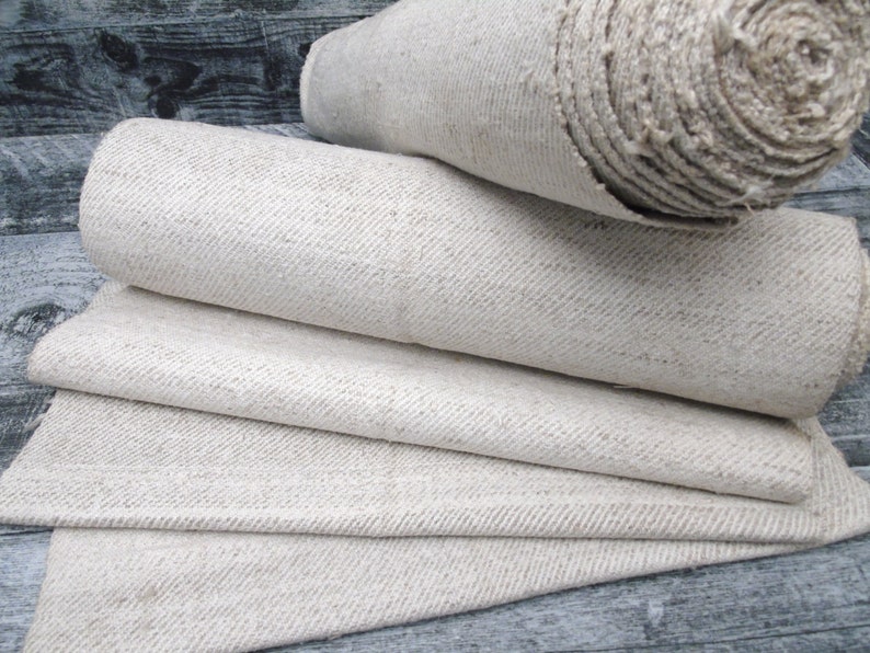 Tela de grano Upholstering ROLLO antiguo de tela saco ropa | Etsy