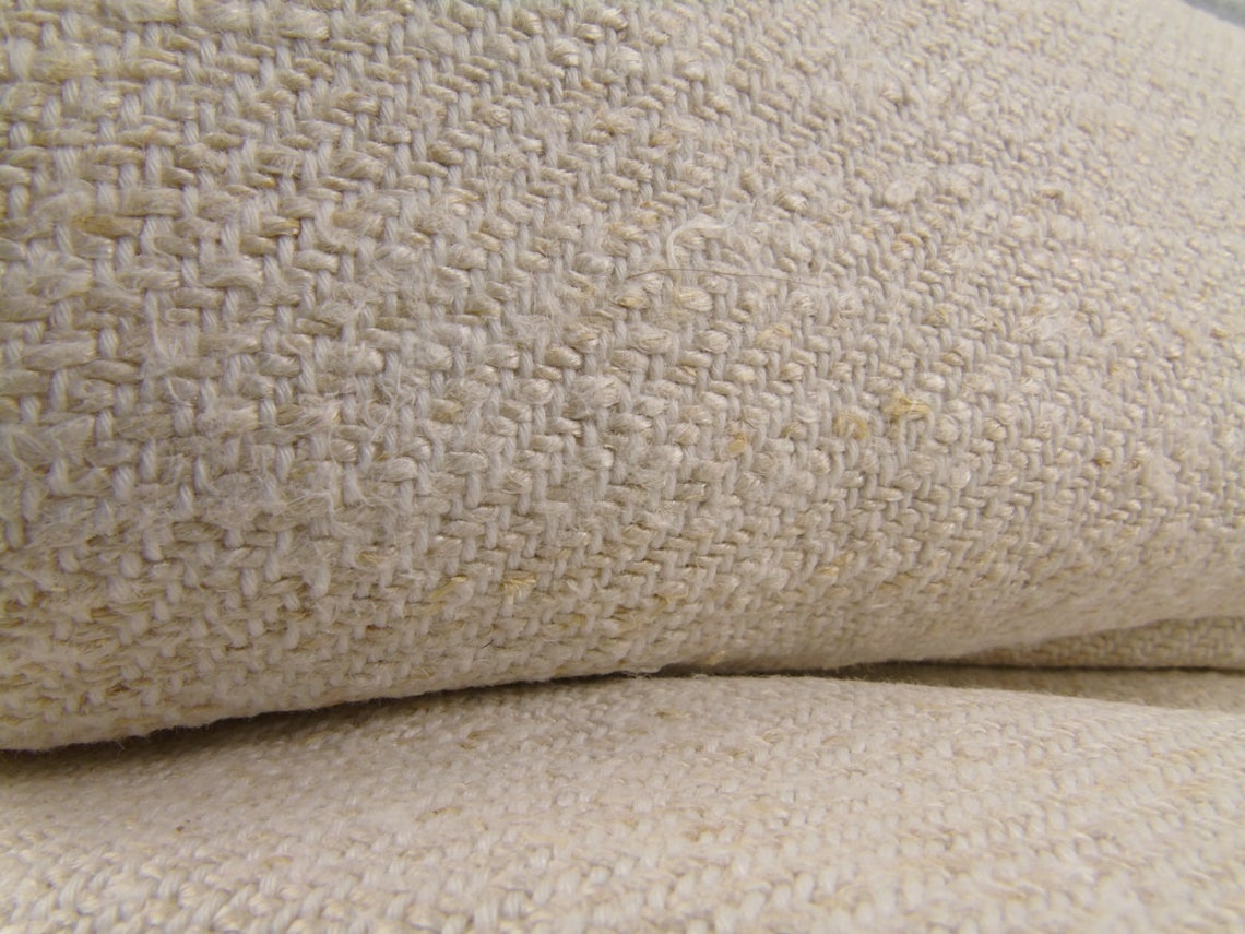 French Linen Fabric by the Yard Upholstering Fabric Runner Etsy