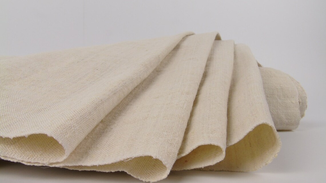 French Linen Fabric by the Yard Upholstering Fabric Runner Etsy