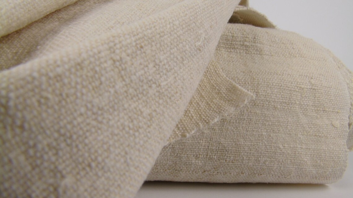 French Linen Fabric by the Yard Upholstering Fabric Runner Etsy