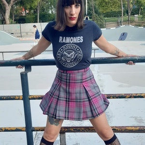Checkered skirt online india on sale