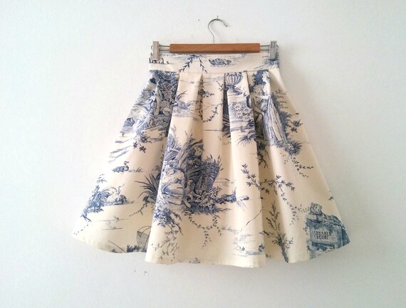 jupe toile