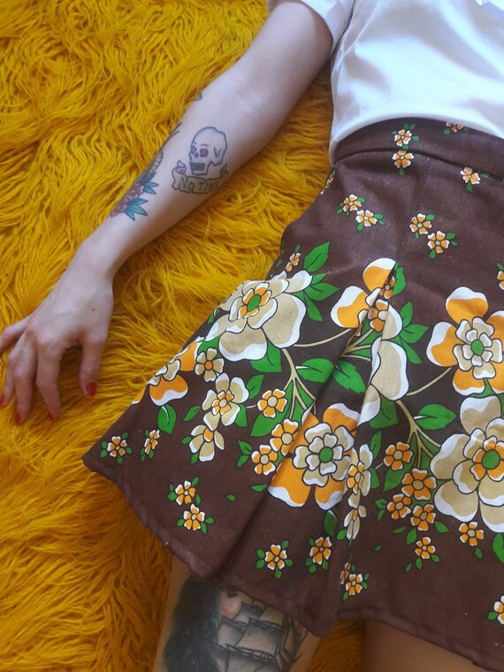 Flower fabric clearance skirt