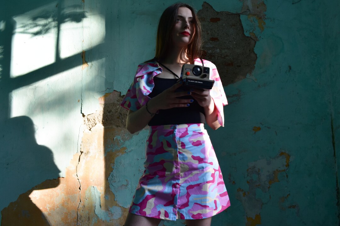 Pink camo utility skirt hot sale