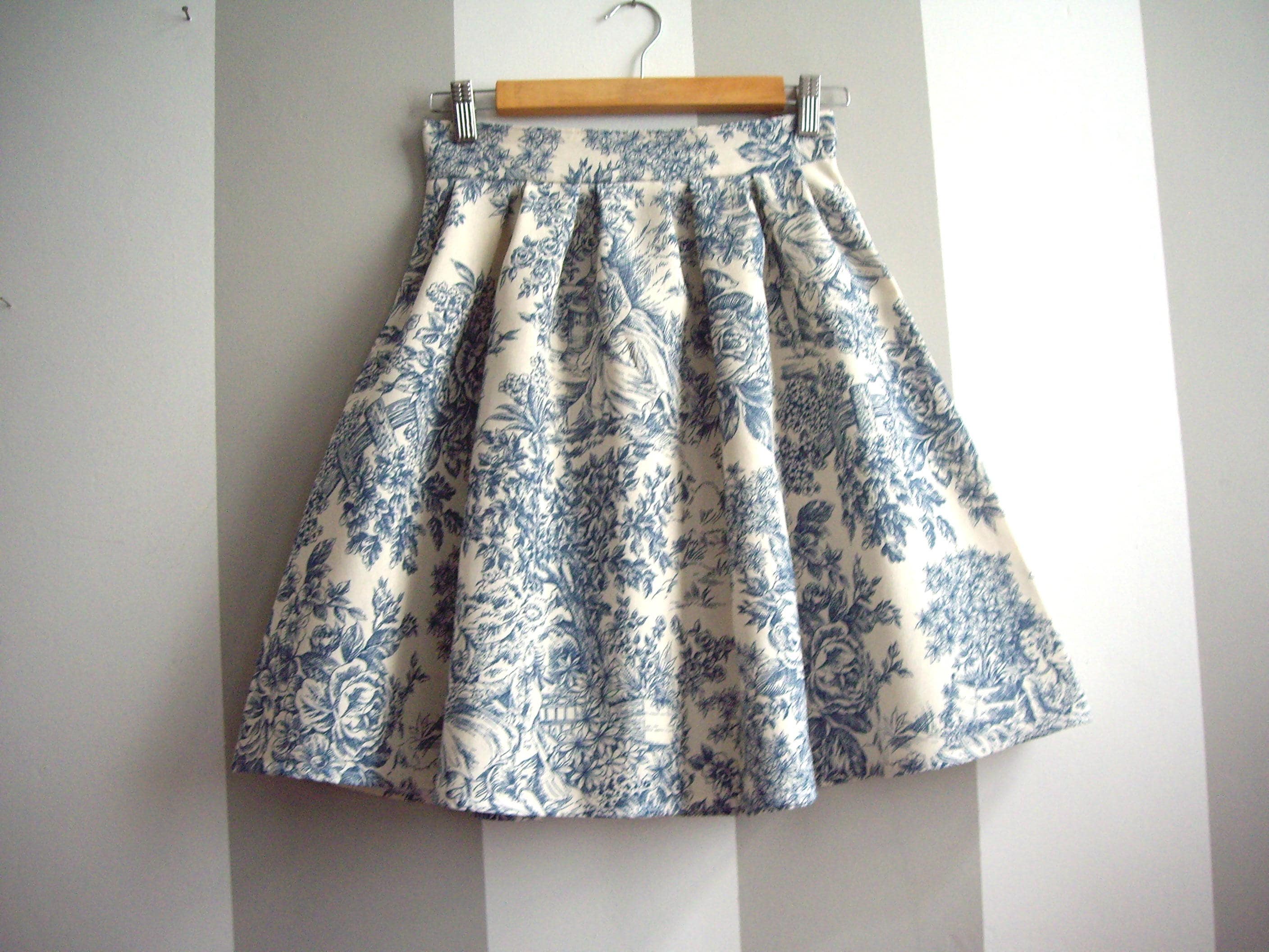 jupe toile