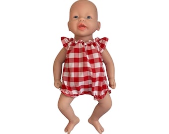 Reborn 14”/35cm Silicone Doll- Romper