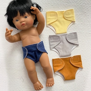 Miniland Doll Nappies for 38cm dolls boys and girls image 1