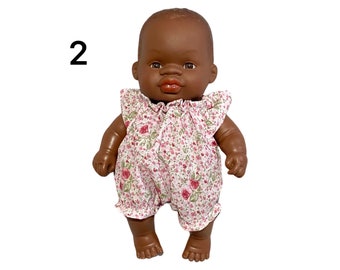 Rompers for 21cm miniland dolls / pink 2