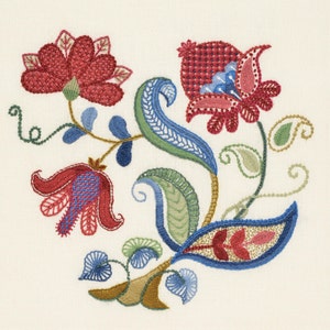 Masquerade Crewel Embroidery Kit From Needlewoman's Studio 