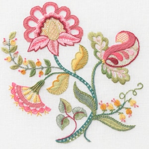 Crewel Embroidery Kit - SWEET REPOSE