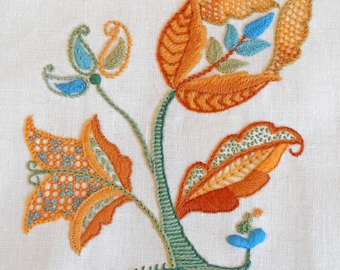 Crewel Embroidery Kit - AUTUMN GOLD