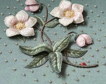 WINTER BRIGHT ~ Raised Embroidery Kit