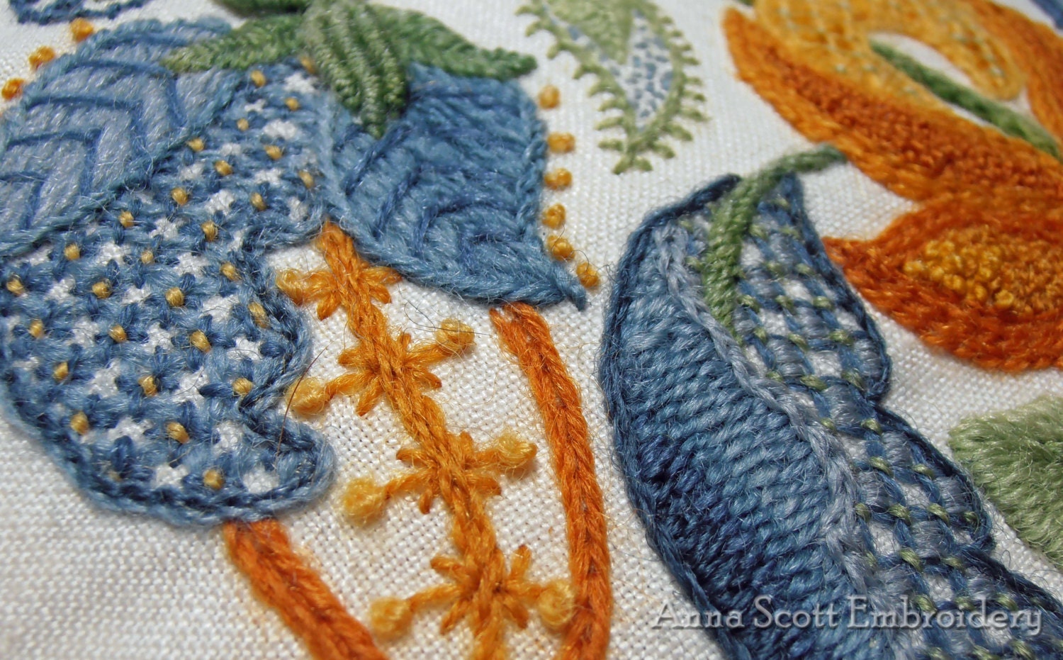 Meadowland-a Crewel Embroidery Kit 