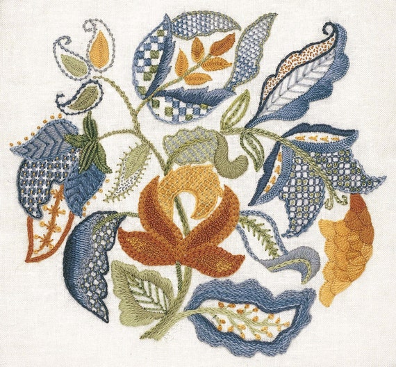 Arcadia, A Crewel Embroidery Kit -   Crewel embroidery patterns, Crewel  embroidery, Embroidery patterns