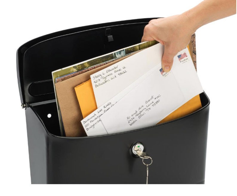 Wall Mount Mailbox Extra large Wall mount mailboxAged Copper Etsy