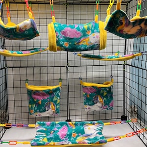 Ready to Ship/8 Piece Sugar Glider Cage Set/sugar Glider