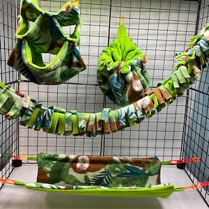 Ready to Ship/4 Piece Cage Set/Sloths