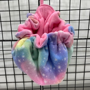 Colony Size Sugar Glider Sleeping Pouch/Cotton Candy Sky