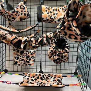 Ready To Ship/9 Piece Cage Set/Sugar Glider Accessories