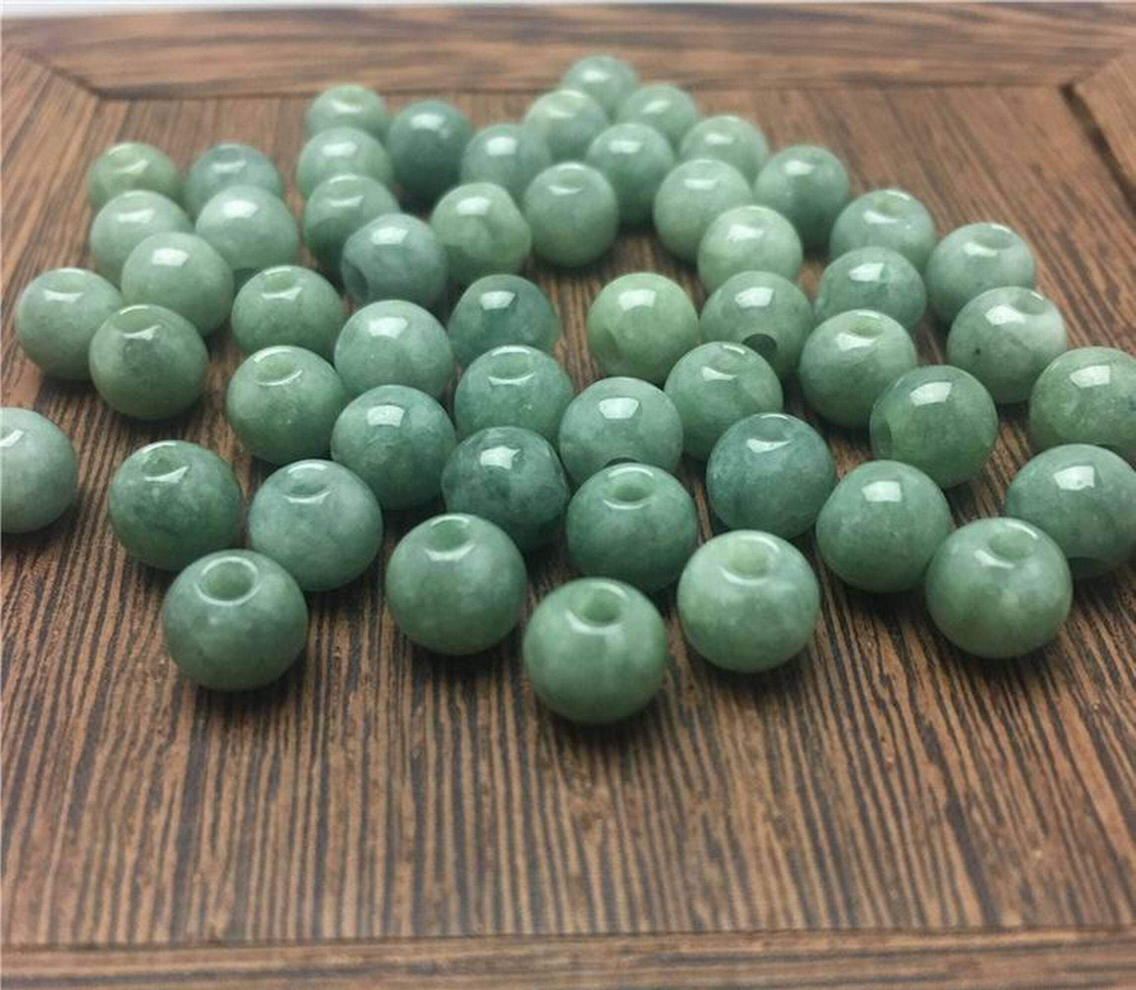 22mm Green Bead 